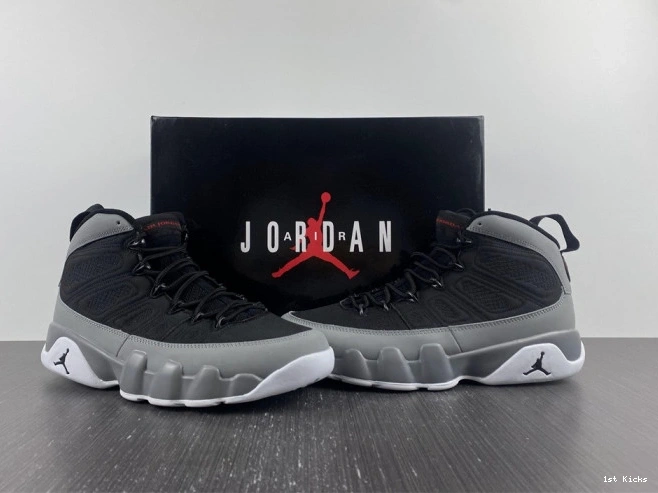 1st Kicks Shoes Grey Retro CT8019-060 Particle 9 Jordan 0706